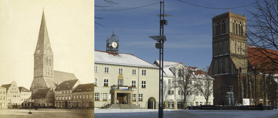 Nikolaikirche - früher und heute